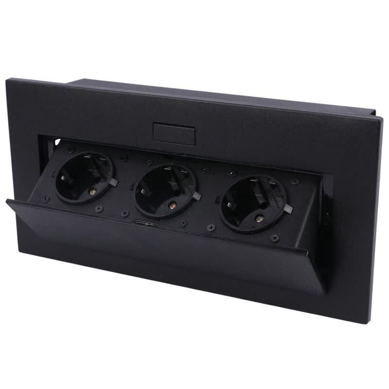 Built-in tabletop cabinet socket