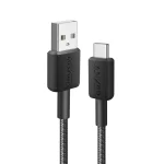 Anker USB to USB-C adapter cable, model 322/A81H5, length 0.9 m