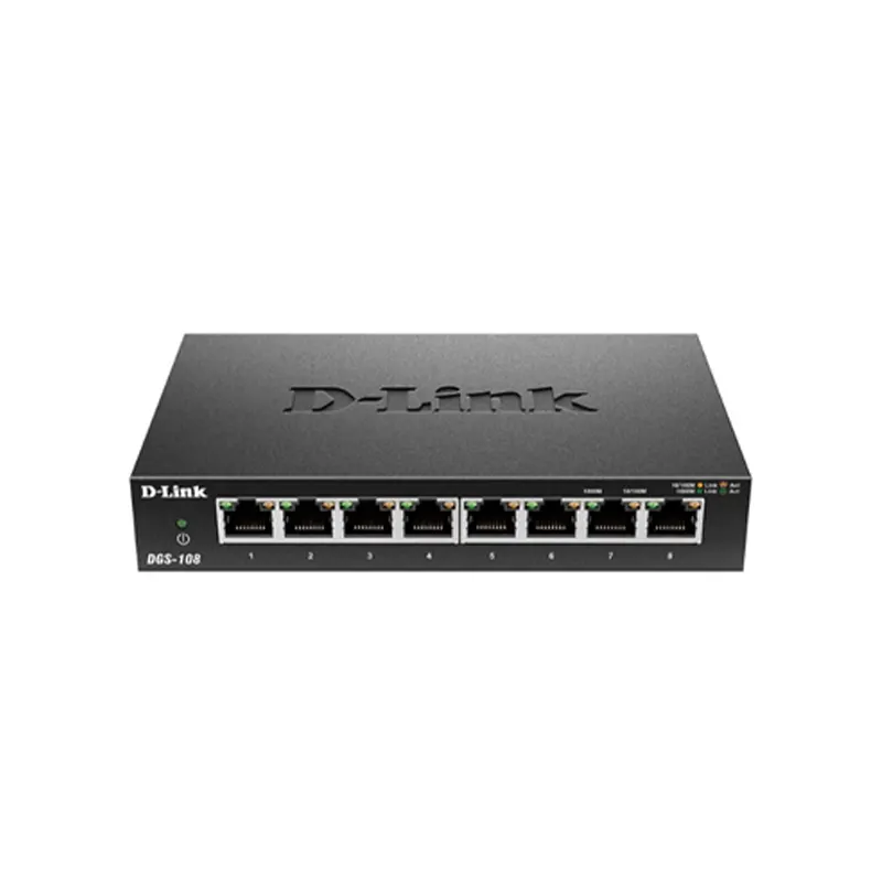 D-Link 8-port switch, model DGS 108