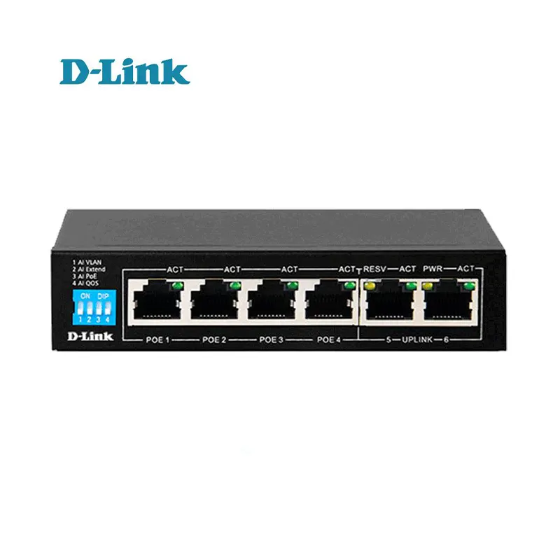 D-Link switch model DGS-F1006P-E