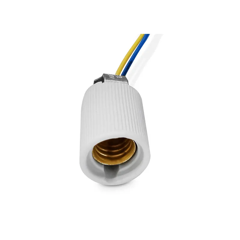 E14 Ceramic Lamp Holder with 25cm Wire