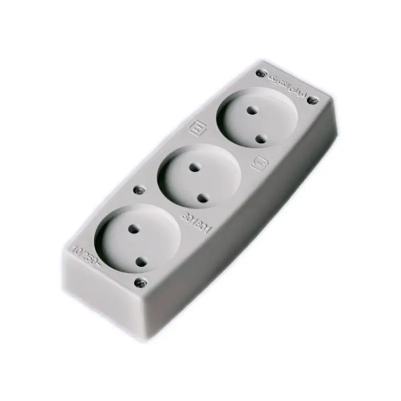 Fardan Electric 3-Socket Power Strip Without Ground Model Saba 31125 (No Cable)