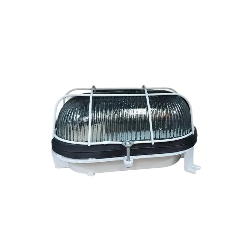 Tunnel lamp and metal elevator with shield and E27 Atlas cap