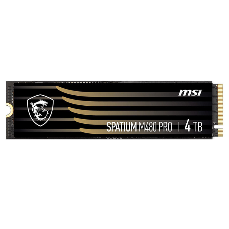 MSI Spatium M480 Pro 4TB M.2 SSD Internal Drive