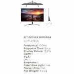 GPlus GDM-278CS 27 Inch Monitor