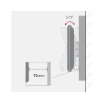 TW-460 40 to 65 inch LCDARM fixed wall bracket