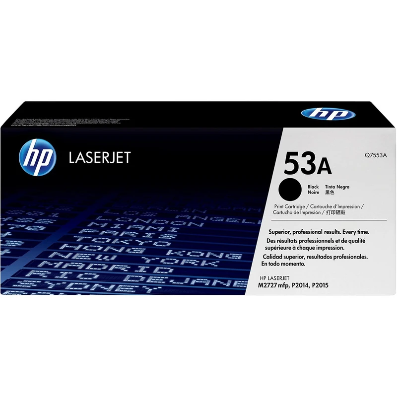 HP Black Toner Model 53A