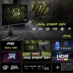 MSI MAG 245PF X24 23.8 Inch Gaming Monitor