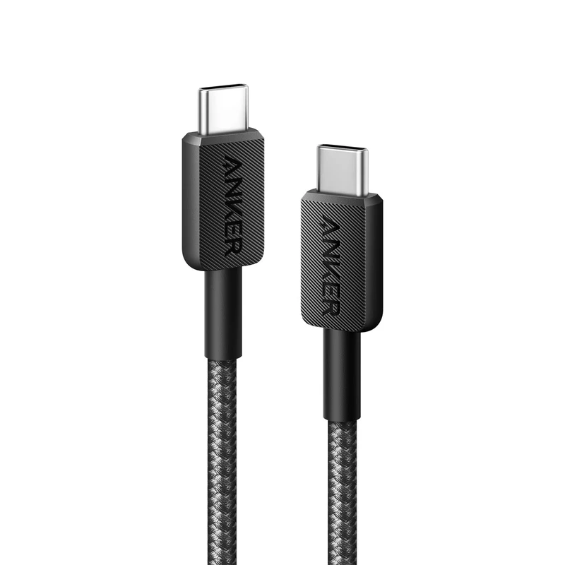 Anker USB-C to USB-C adapter cable, model A81F6, length 1.8 meters