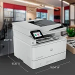 پرینتر اچ پی تک رنگ چهار کاره با چاپ لیزری مدل LaserJet Pro MFP M428fdn