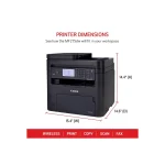 Canon i-SENSYS MF275dw monochrome four-function laser printer