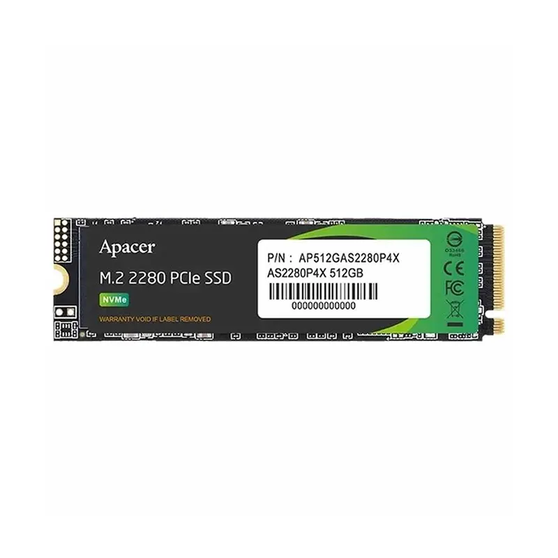 اس اس دی اپیسر AS2280P4 M.2 PCIe Gen3 x4 ظرفیت 512 گیگابایت