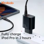 Mcdodo CH-092 3A QC4.0 PD3.0 33W Fast Wall Charger With Type-C To Type-C Cable