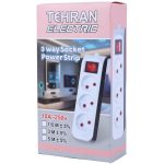 Tehran Electric 1.5m 3 Way Power Strip