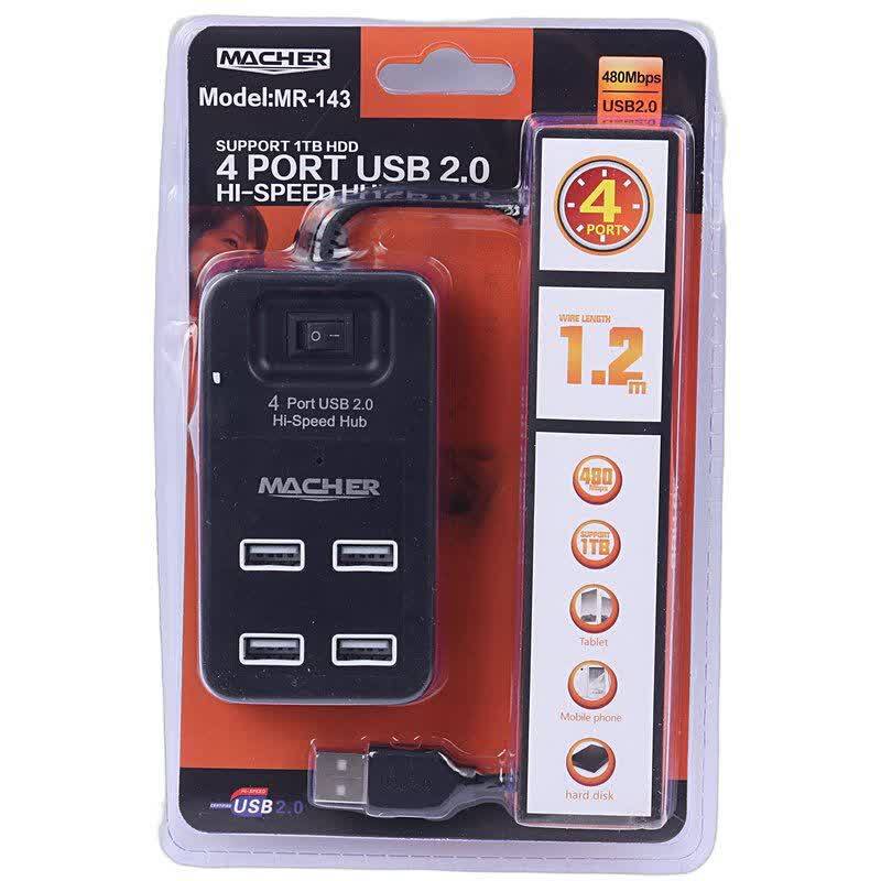 Macher MR-143 USB2.0 4Port Hub