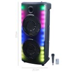 Sing-E ZQS8287 Wireless Speaker With Microphone & Remote Control