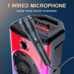 Sing-E ZQS8287 Wireless Speaker With Microphone & Remote Control