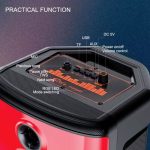 Sing-E ZQS8287 Wireless Speaker With Microphone & Remote Control
