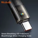MCDODO CA-2841 100W Type-C to Type-C Smart Charging Cable