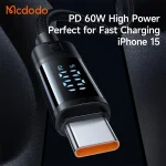 MCDODO CA-5780 60W Type-C to Type-C Fast Charging Cable
