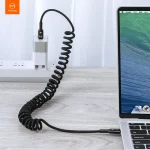 MCDODO CA-7860 Type-C to Type-C Spring-loaded Charging and Data Transfer Cable