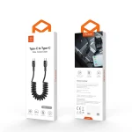 MCDODO CA-7860 Type-C to Type-C Spring-loaded Charging and Data Transfer Cable