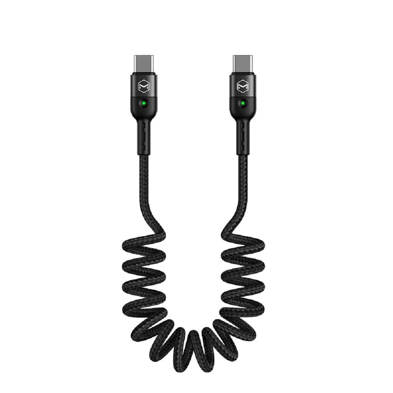 MCDODO CA-7860 Type-C to Type-C Spring-loaded Charging and Data Transfer Cable