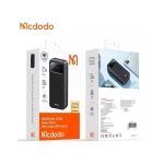 Power bank 22.5 watts, capacity 30000 mAh, MCDODO model MC-4240, with charging cable