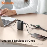 Powerbank 65W 20000 mAh MCDODO MC-6370 with Type-C charging cable