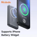 پاوربانک وایرلس (بیسیم) 10000mAh مک دودو مدل MC-4651