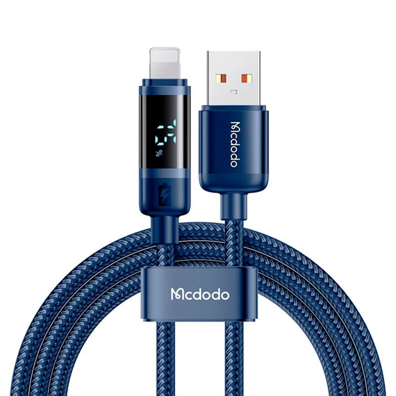 کابل لایتنینگ فست شارژ 3 آمپر مک دودو MCDODO CA-5000 طول 1.2 متر