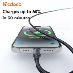 کابل لایتنینگ فست شارژ 3 آمپر مک دودو MCDODO CA-6541
