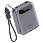 پاور بانک فست شارژ کیو سی وای PB10D PD 22.5W ظرفیت 10000 میلی آمپر ساعت